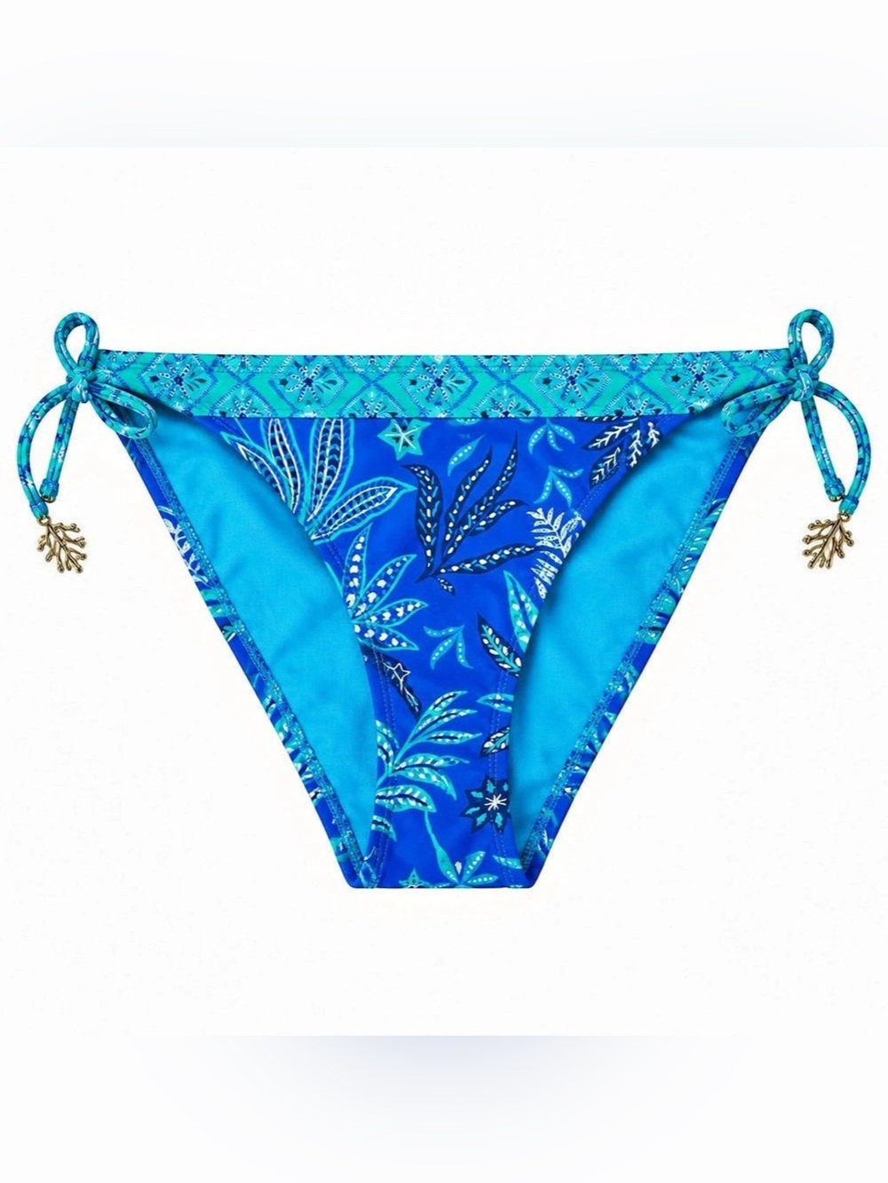 Bleu Rod Beattie Bikini Bottom in Blue Size 14 Like New